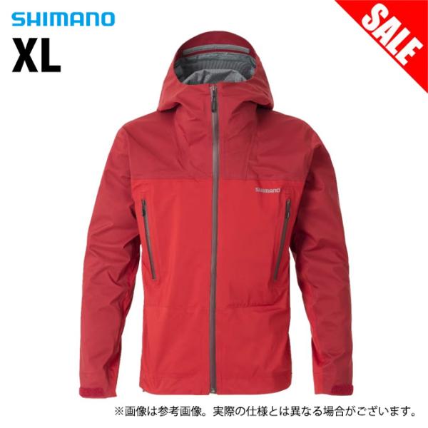 シマノ アングラーズシェル ジャケット 01 RA-023W ブラック XL シマノ 【目玉商品】 RA-023W (XL／ブリック) アングラーズ