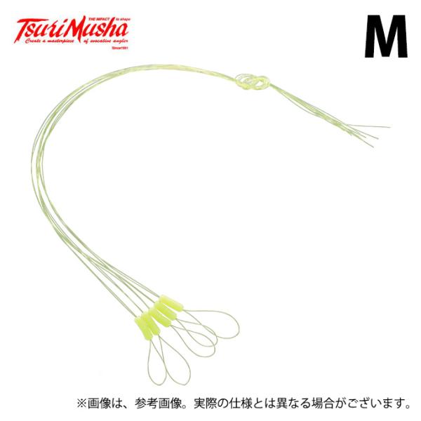 【取り寄せ商品】 釣武者 天糸ロック (M／イエロー) (2024年モデル) /RH /TsuriMusha /(c) 【Σ01】
