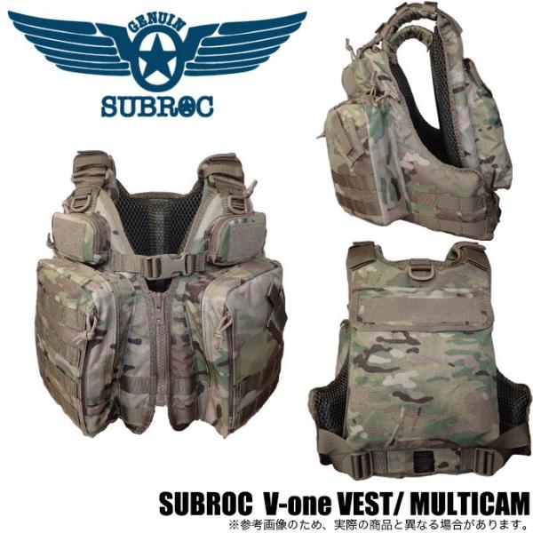 東邦産業 サブロック V-one VEST (カラー：マルチカム) フローティング 