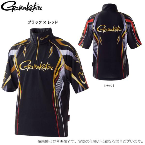 Gamakatsu 【取り寄せ商品】 がまかつ 2WAYプリントジップシャツ