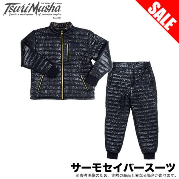 目玉商品 釣武者 5 サーモセイバースーツ カラー ブラック 釣武者 5 釣武者 Tm Ts Suits つり具のマルニシweb店2nd