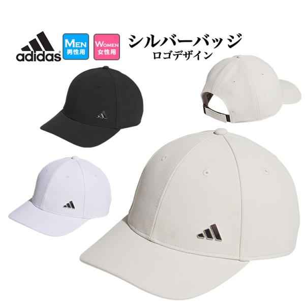 アディダス ゴルフ JTY42 メタルバッジ キャップ [撥水 AEROREADYスウェットバンド]（メンズ/レディース）