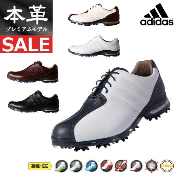 未使用adipure adidas ゴルフメンズシューズ 26cm-オンライン