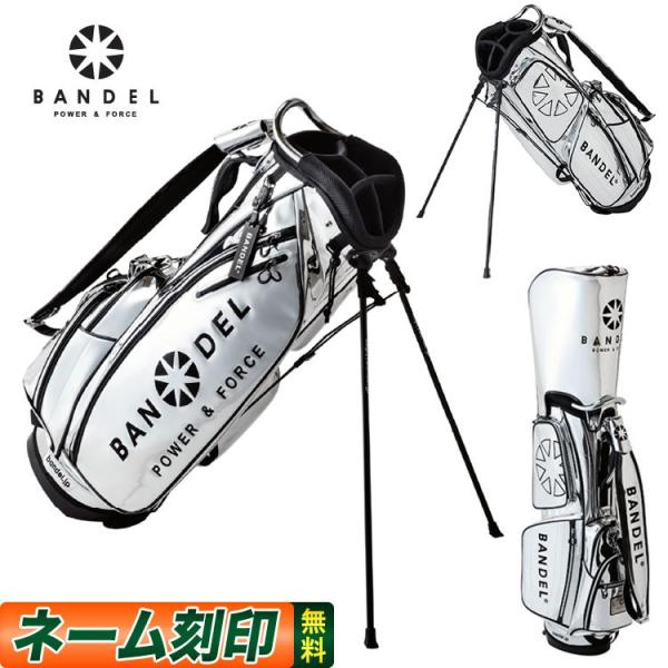 【美品・希少】BANDEL ゴルフバッグ スタンド式／6分割 VESSEL（スポーツ） ベゼル 2025 限定 9.5型 スタンドバッグ