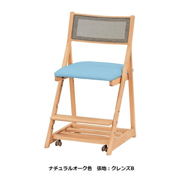 [送料無料] 純国産品 浜本工芸 デスクチェア/学習チェア/学習椅子 DSC-34/DSC-3400 素材：ナラ無垢材 塗色：3色対応 張地：8色対応