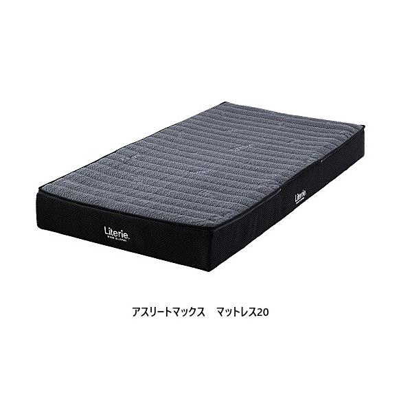 [送料無料/レビュー特典有] 国産品 モーブル / リテリー アスリートマックス マットレス 20 4サイズ対応：S/SD/D/Q ライトウェーブ 表:ニット カバーリング