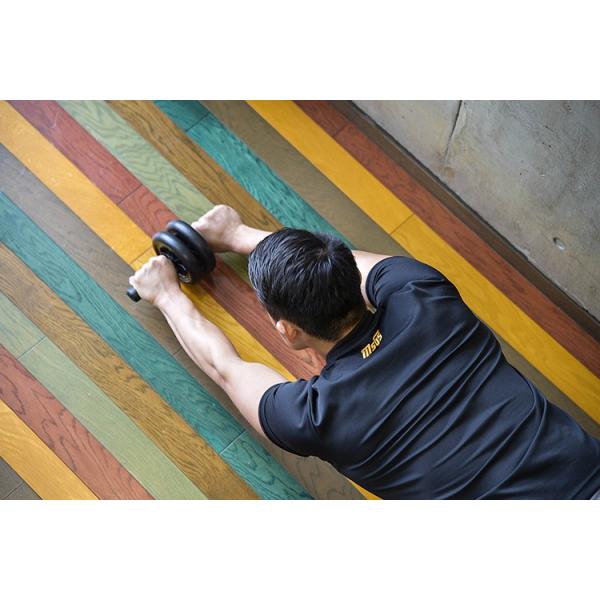 腹筋マシーン ローラー トレーニング器具 筋トレ ダイエット マット付き ツインホイール Muscle Genius エクササイズローラー Mg Er01 Buyee Buyee Japanese Proxy Service Buy From Japan Bot Online