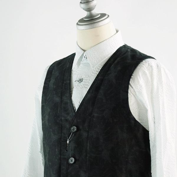 バラシ 48サイズ ジレ 7250-9072-20 40代 50代 60代 ベスト 1点物 新品 