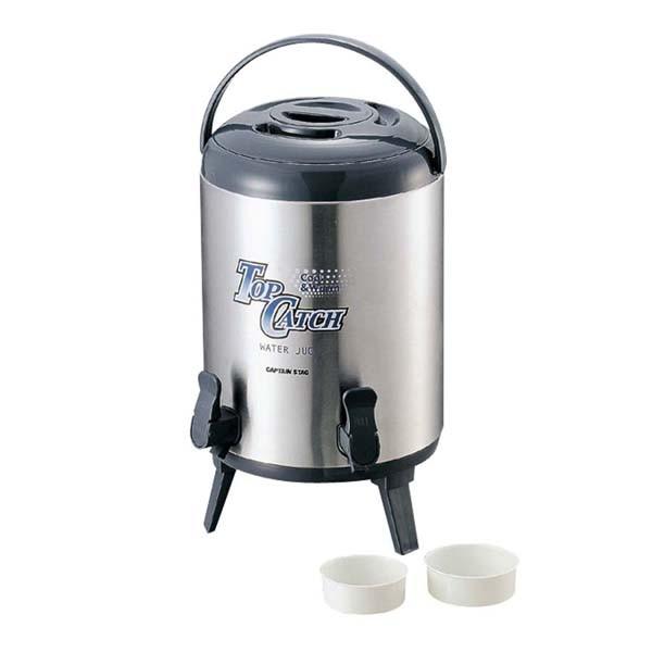 キャプテンスタッグ トップキャッチ ツインコックウォータージャグ 10L