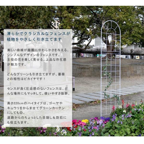 クラシックフェンス2 住宅設備 Store アイアンフェンス 4枚組 仕切り ガーデニング 枠 House Yb016h 4p Furniture 柵 ガーデニング 目隠し トレリス ハイタイプ 柵 ガーデンフェンス