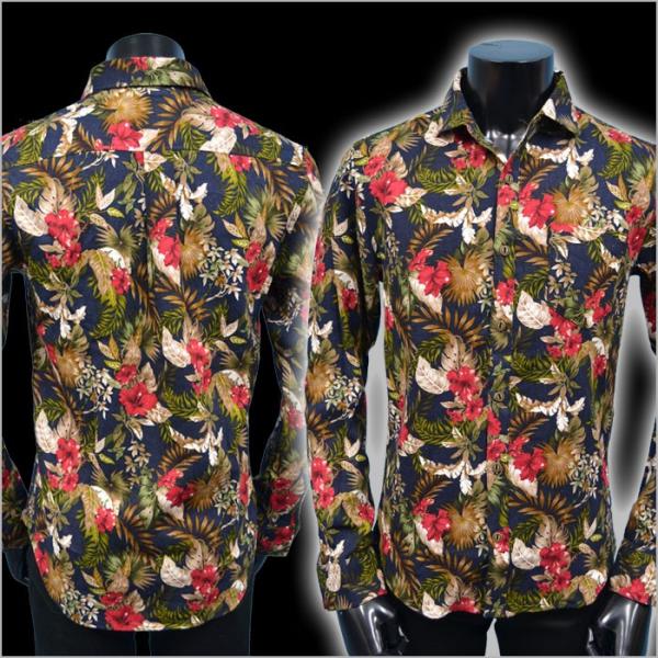 メンズ長袖シャツ 花柄シャツ リゾートフラワーシャツ ハイビスカス柄 オシャレ系カジュアルシャツ 黒ブラック 綿麻シャツ ブランド おしゃれ Buyee Buyee Japanese Proxy Service Buy From Japan Bot Online