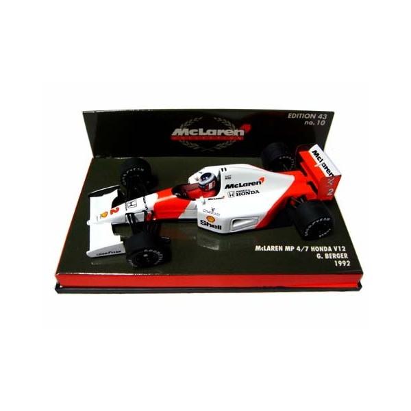PMA 1/43 G．ベルガー マクラーレン・ホンダ MP4/7A 1992
