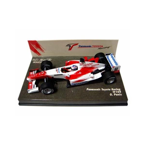 JFC F1 ヘルメット オリビエ・パニス 2004トヨタ 1/12 JFC F1 ヘルメット オリビエ・パニス 2004トヨタ 1/12 JFC F1