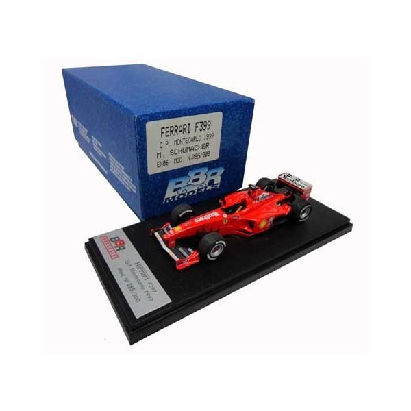 BBR 1/43 F1 スクーデリア フェラーリF399 ミニカー 完成品 BBR 1/43 M・シューマッハー スクーデリア・フェラーリ F399 モナコ