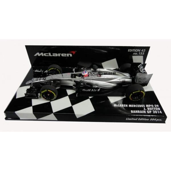 PMA 1/43 J．バトン マクラーレン・メルセデス MP4-29 バーレーンGP