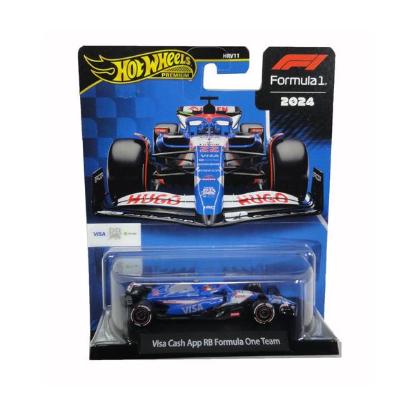 ホットウィール製 1/64 角田祐毅 レーシング・ブルズ VCARB01 2024