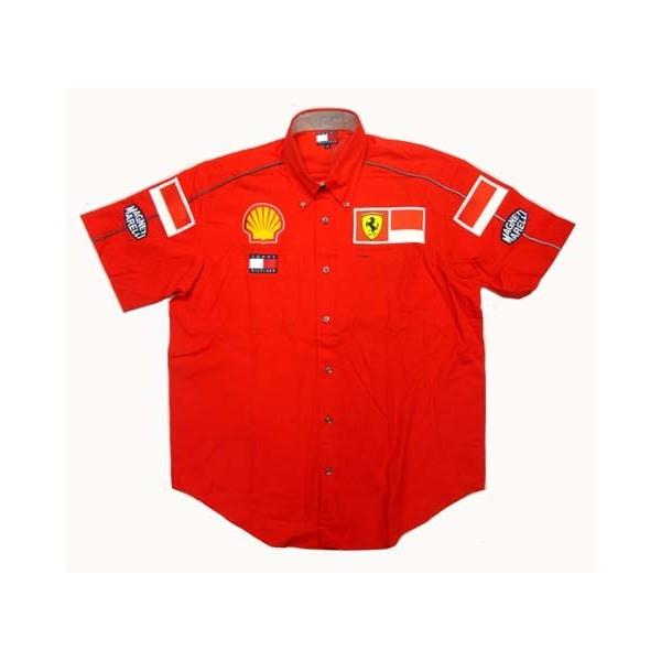 2000 スクーデリア・フェラーリ チーム支給品ピットシャツ タバコ規制