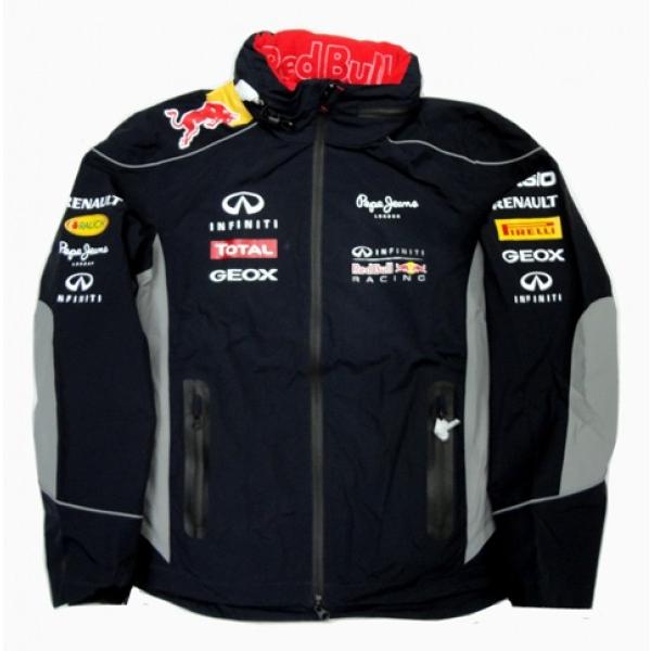 RedBullレッドブルチーム支給品？ライダース風ジャケット 2013 レッドブル・レーシング チーム支給品 ジャケット 2ND