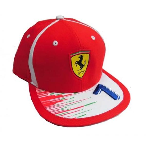2018 K．ライコネン スクーデリア・フェラーリ 本人用キャップ 1ST