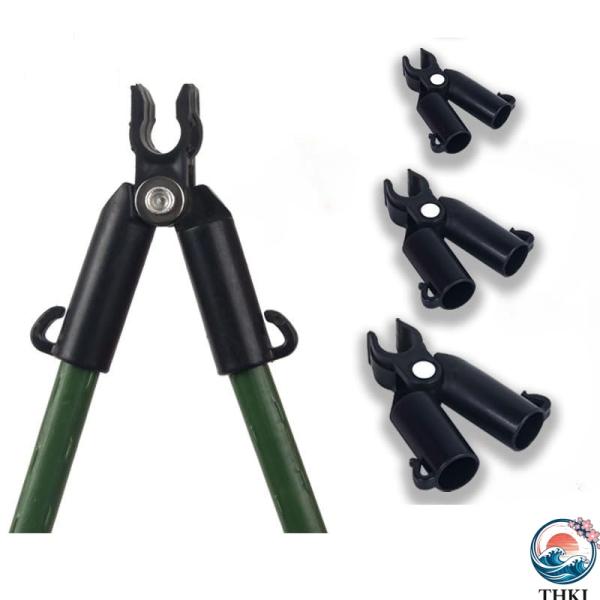支柱ジョイント 10個 20個 園芸ポール ラタン11mm 16mm 20mm ガーデニングクリップ 支柱 接 イボ竹 農業 家庭菜園用 70度調節可能 プラスチック製 支柱対応
