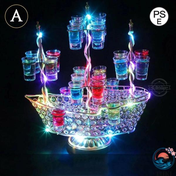 サイズ:?ワイングラスを送る? 【LED ワインラック】このカクテル グラス ホルダーは、バーで非常に美しく大気に見えます。また、LED ライトはパーティーで雰囲気を加え、充電可能です。 ワインディスプレイスタンドをより装飾的にします? 【...