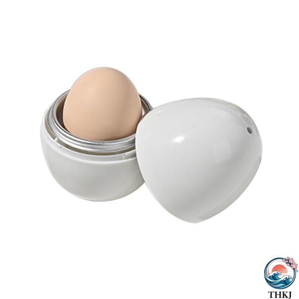 ゆでたまご器 電子レンジ用 卵蒸し器 ゆで卵が作れる 半熟 1個用 3個用 固ゆで卵  ゆで卵メーカー 茹で卵メーカー ゆでたまご エッグクッカー ゆでたまごメ
