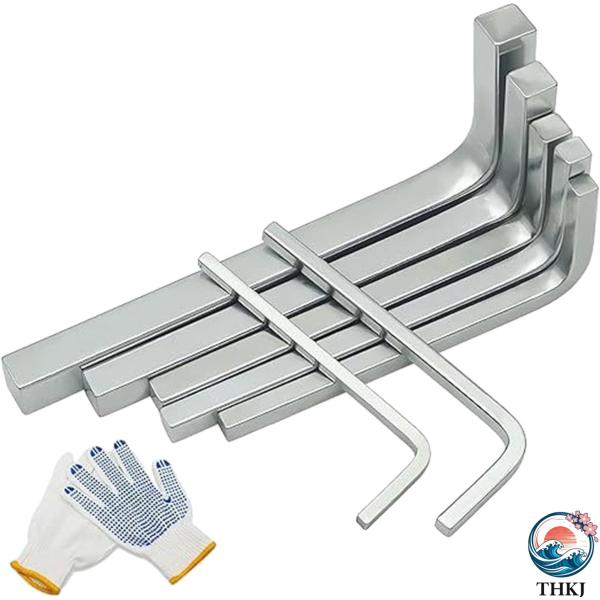 7×4点ドライバー L型四角レンチセット  家具組立用四角レンチ 人気 おしゃれ 快適 使いやすい 便利 毎日使える お手入れ簡単 きれいめ デイリー