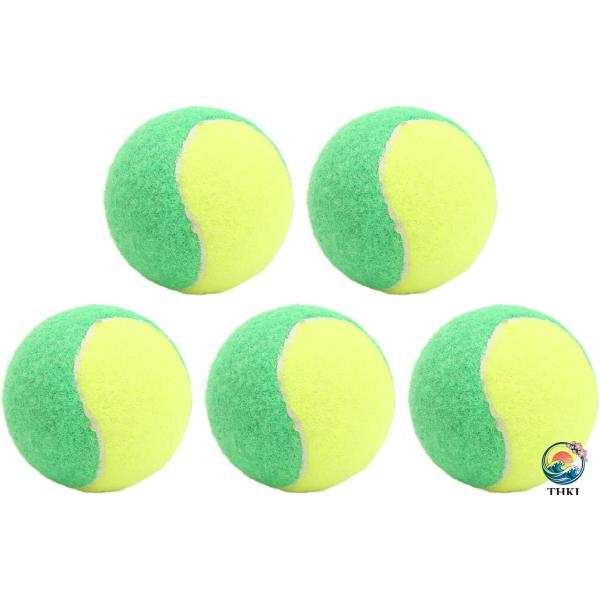 商品の説明                                                仕様：アイテムタイプ: テニスボール素材: ゴム直径: 約。 6cm/2.4インチ パッケージリスト: テニスボール5個       ...