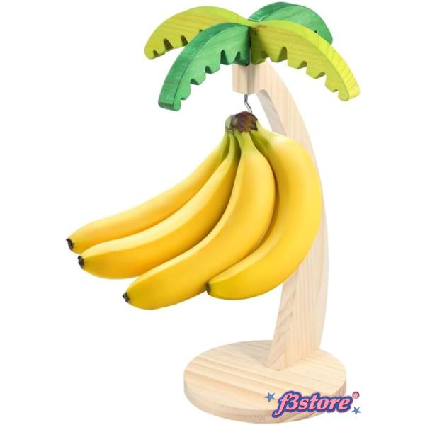 このバナナスタンドは、単なる果物収納具を超えて、生活の質とキッチンの美観を高めるアイテムです。主にバナナを吊るして保管するために使用され、家庭のキッチンや食卓での果物整理と鮮度保持に役立ちます。木製の手作り風の構造で、バナナを吊るすフックと...