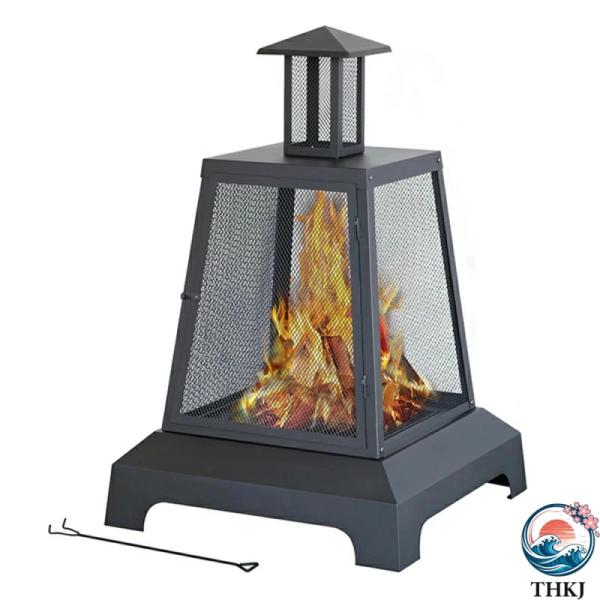 ? 【耐久性】炉本体は高品質の鋳鉄から精密に製造されています、高温環境に強く、防錆性、耐食性があり、厳しい屋外環境での使用に非常に適しています。 ? 【様々なアウトドアニーズに対応】薪ストーブを使えば、いつでもどこでも自分の庭でキャンプ、釣...
