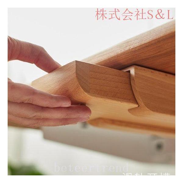 デスク下 収納 引き出し オフィス おしゃれ ボックス 木製 両面テープ  後付け 整理 DIY テーブル下 在宅ワーク テレワーク プレゼント 人気 快適