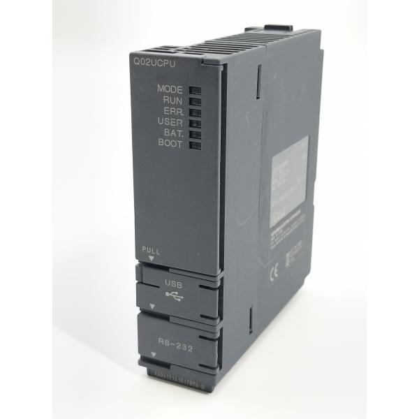 三菱Q02UCPU 本体のみ Q02UCPU ユニバーサルモデルQCPU 三菱電機 MELSEC-Qシリーズ