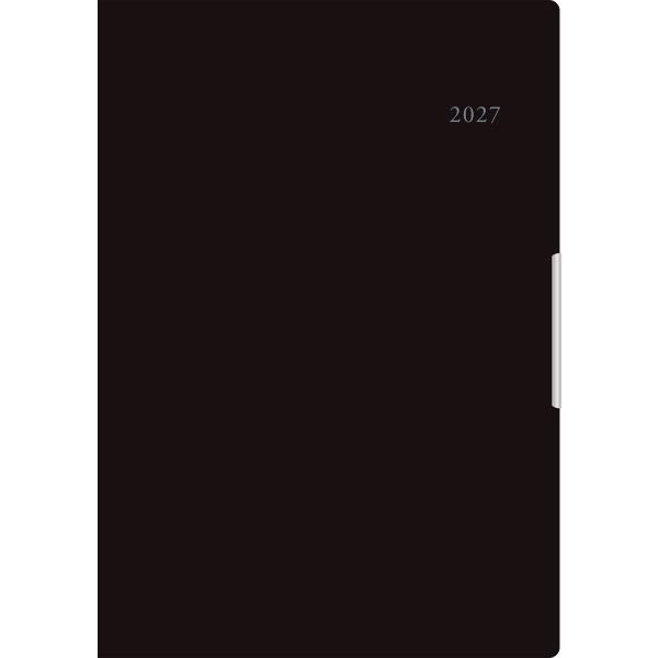 【全国送料無料】　高橋書店　2027年　２３４　フェルテ４　Ｂ６　黒　郵便受届