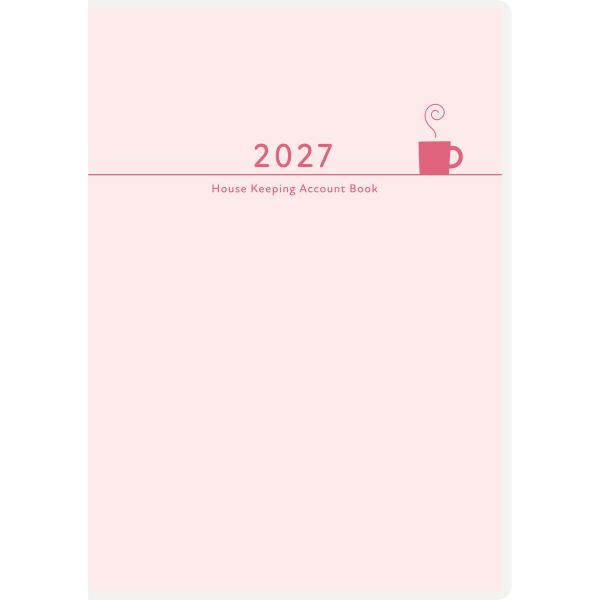 【全国送料無料】　高橋書店　2027年　３４　Ｐｅｔｉｔ　Ｋａｋｅｉｂｏ　プチ家計簿　Ａ６　ピンク　郵便受届