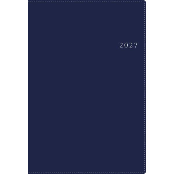 【全国送料無料】　高橋書店　2027年　３４１　Ｔ’マンスリーロジェ　Ｂ６　ネイビー　郵便受届