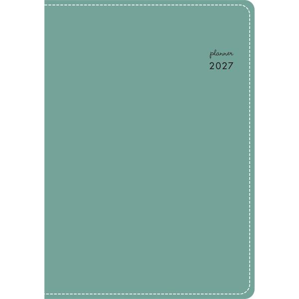 【全国送料無料】　高橋書店　2027年　３６４　リラクレール４　Ｂ６　ブルーフロマージュ　郵便受届