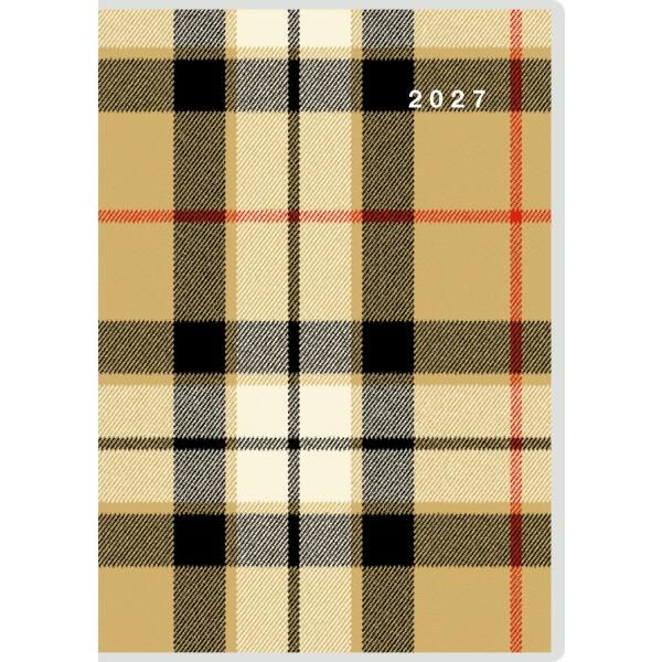 【全国送料無料】　高橋書店　2027年　３８６　クレールインデックス３　Ｂ６　チェック　郵便受届