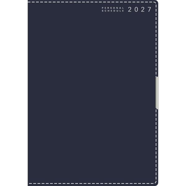 【全国送料無料】　高橋書店　2027年　３９５　Ｔ’ディレクションダイアリーワイド　Ａ５　ネイビー　郵便受届