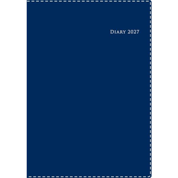 【全国送料無料】　高橋書店　2027年　４３９　デスクダイアリーカジュアル　Ｂ５　ブルーブラック　郵便受届