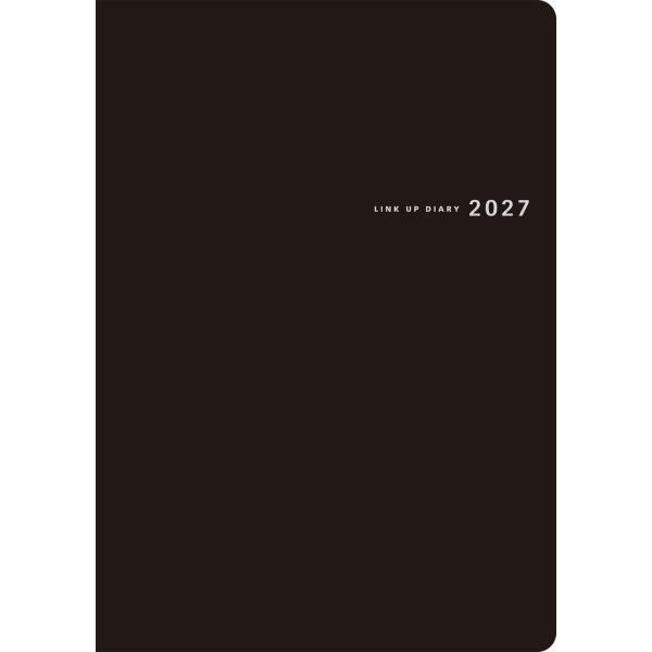 【全国送料無料】　高橋書店　2027年　６０　デスクダイアリー　Ａ５　黒　郵便受届