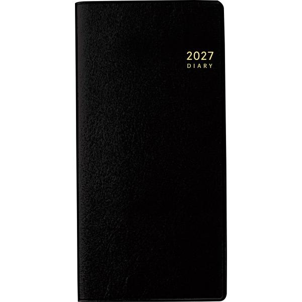 【全国送料無料】 高橋書店 2027年 ７６ ニューダイアリー７ 手帳判 黒 郵便受届