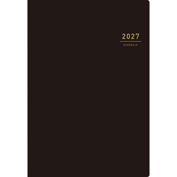 【全国送料無料】　高橋書店　2027年　９５　デスクダイアリー　Ａ５　黒　郵便受届
