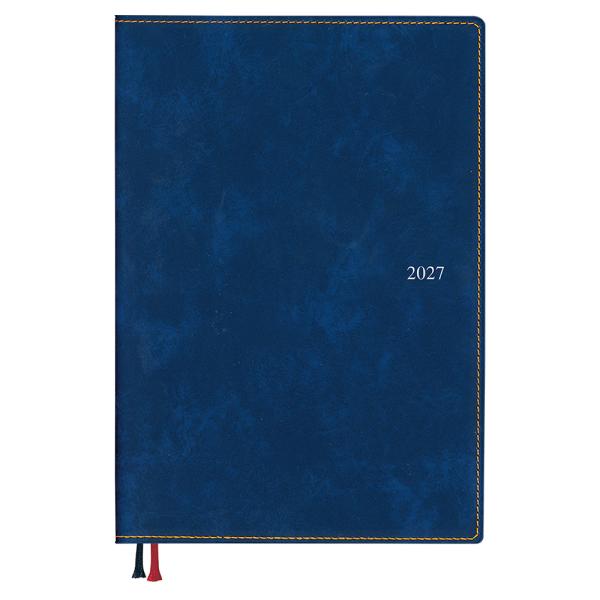 【全国送料無料】　ダイゴー　2027 アポイント デスク A5 1Wバーチカル ネイビー　E1655　サイズ:220×154×13mm　ネイビー　郵便受届