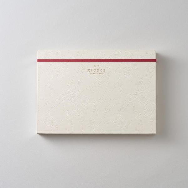 【全国送料無料】 2027 FORCE手帳 A5 プレミアム白華 -Roots White-　E5351　郵便受届