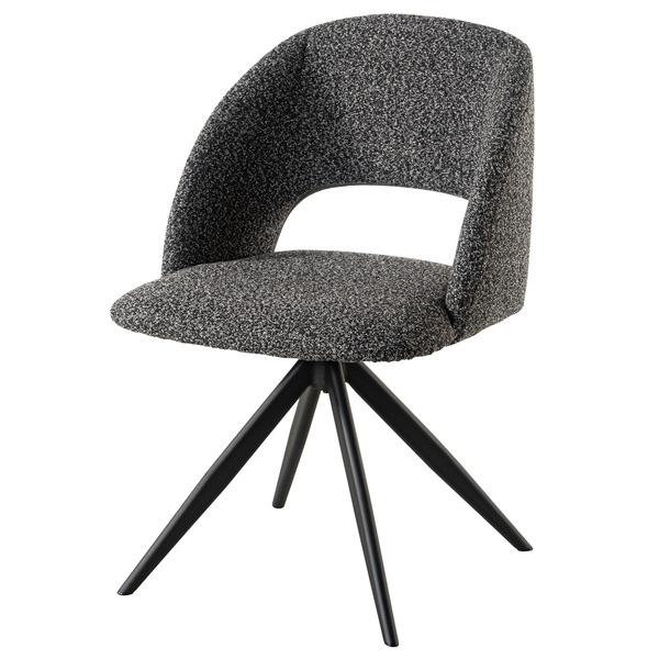 東谷 回転チェア HB-11DGY ダークグレー チェア 椅子 回転椅子