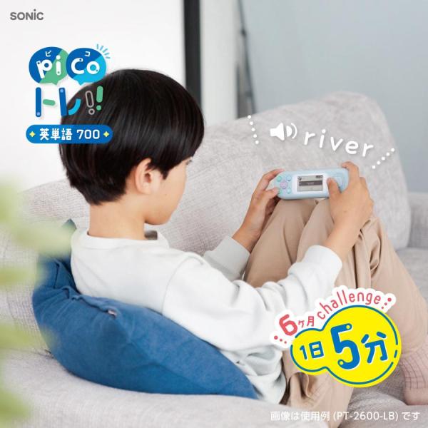 【全国送料無料】　ゆうパケット便にて　郵便受けにお届けライトブルー音でそだてる英語耳ピコトレの英単語700・受験に役立つ小学生レベルの約７００英単語・英語・・・中学でつまずく人、急増！　小学基礎を覚えて　英語と得意科目に！・英語学習　　小学...