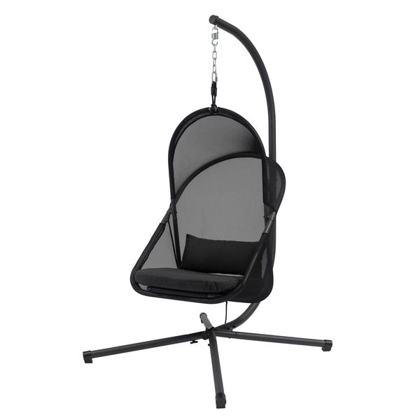 メーカー直送となります。沖縄・離島は、配送不可となります。●しっかりした設計でゆったりリラックスできるハンギングチェア。●身体を預けてリラックスし揺られながら本を読んだり、音楽を聴いたり、優雅に過ごすことができます。●身体全体を包み込む形状...