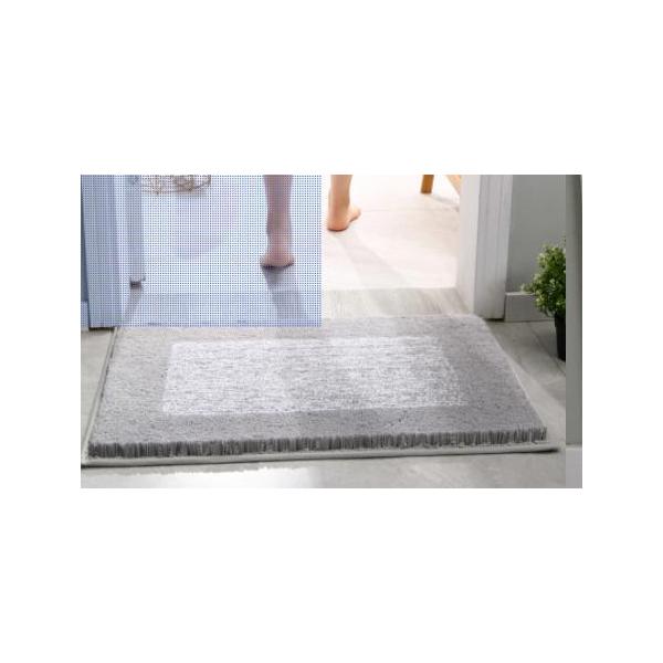 玄関マット・スクエア　５０ｃｍ×８０ｃｍ　洗える マイクロファイバー