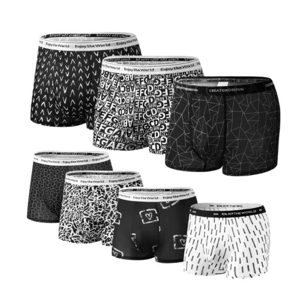7枚セット】メンズ ボクサーパンツ トランクス 吸湿速乾 接触冷感
