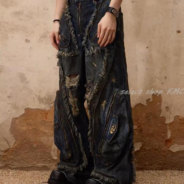 PERSONSOUL* 23FW Alians Dirty Jeans デニムパンツ デニム かっこいい